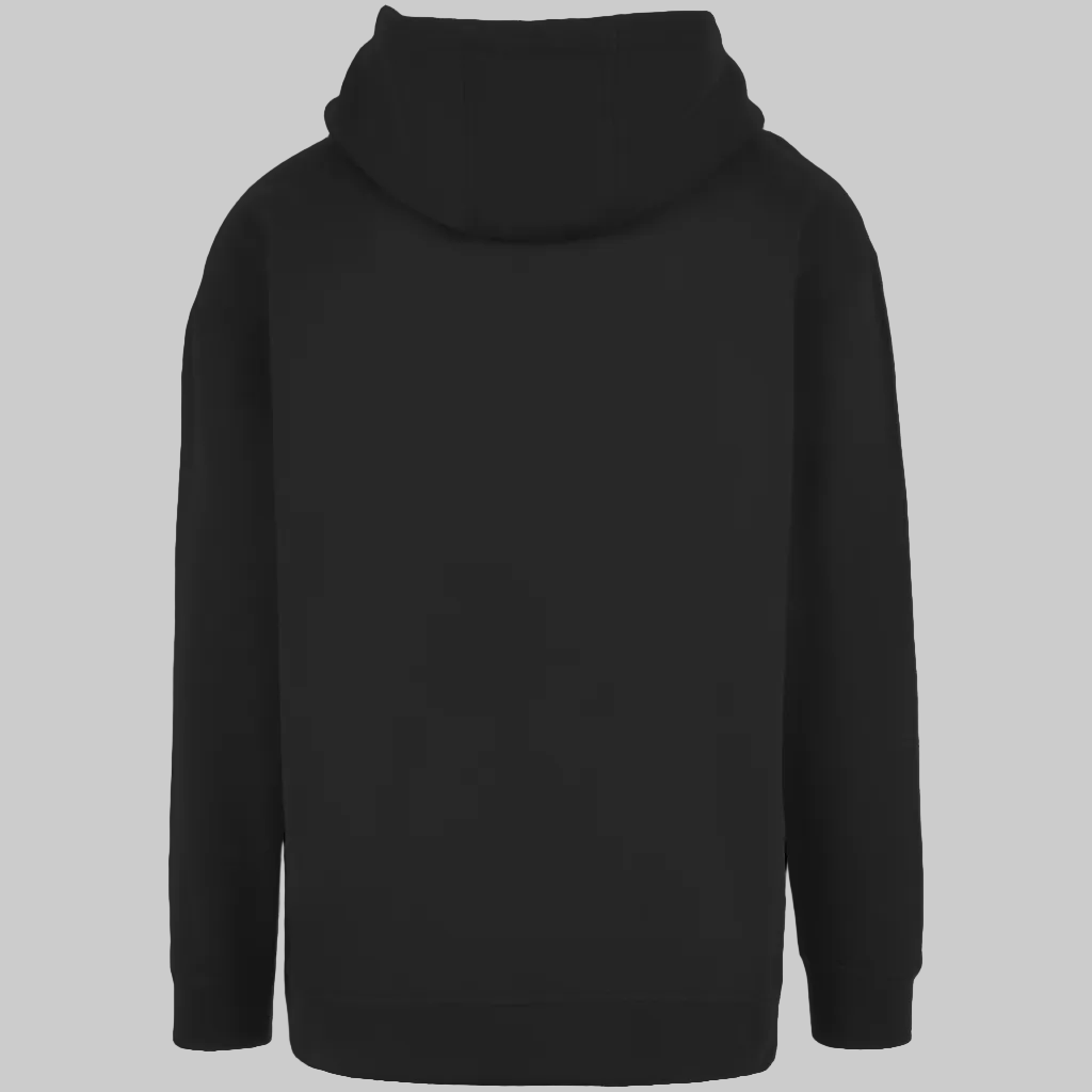 MAMA BRAUCHT KAFFEE  schwarzer Hoodie – Stylisches Geschenk für Mamas - Rückseite