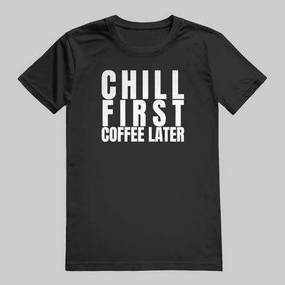 DON'T STRESS CHILL T-Shirt – Stylisches T-Shirt Unisex schwarz