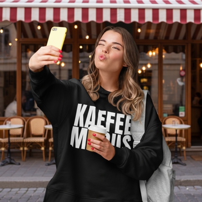 KAFFEE MODUS Hoodie – Stylischer Hoodie für Kaffeefreunde